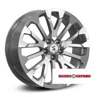 7,5*19 5*114,3 ET39 66,1 Premium Series КР003 Diamond Gloss Graphite