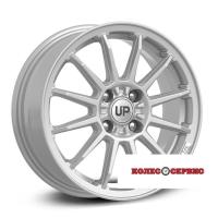 6*15 4*100 ET45 67,1 Wheels UP Up102 Silver Classic
