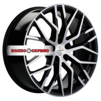 8,5*20 5*114,3 ET35 60,1 Khomen Wheels KHW2005 Black-FP (Lexus RX (new)