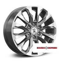 8*20 6*139,7 ET55 100,1 Premium Series КР007 Diamond Gloss Graphite